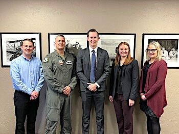Aerospace Art Contest judges